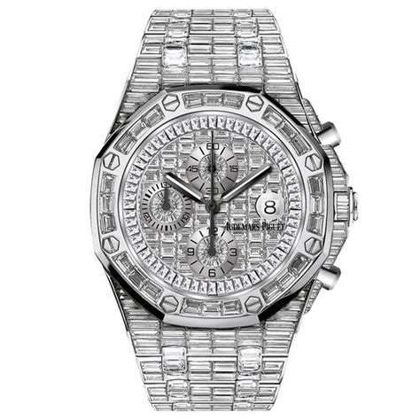 audemars piguet baguette diamonds price|audemars piguet royal oak.